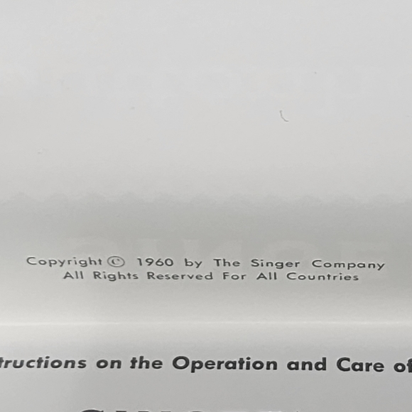 Singer Buttonholer No. 489500 or No. 489510 - Picture 4 of 5